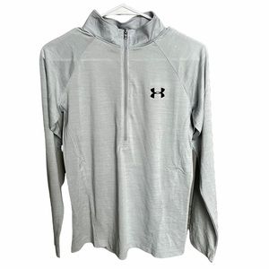 Under Armour Light Blue Heat Gear Pullover